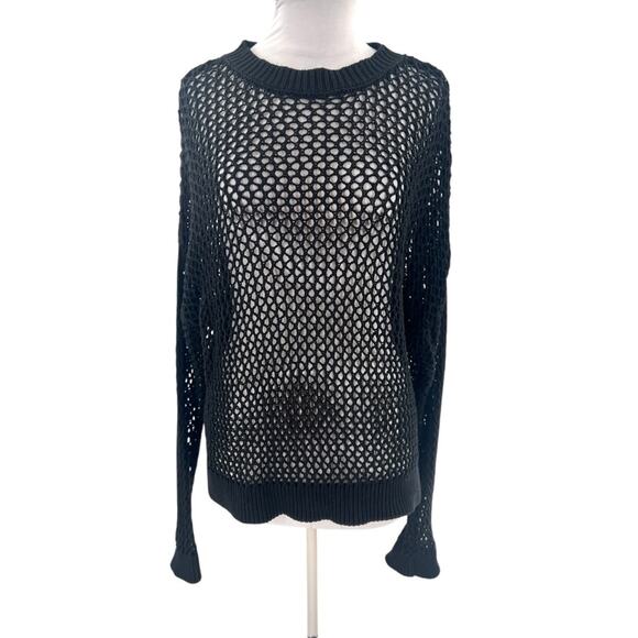 Beach Riot Hilary cover up sweater black - Picture 7 of 8